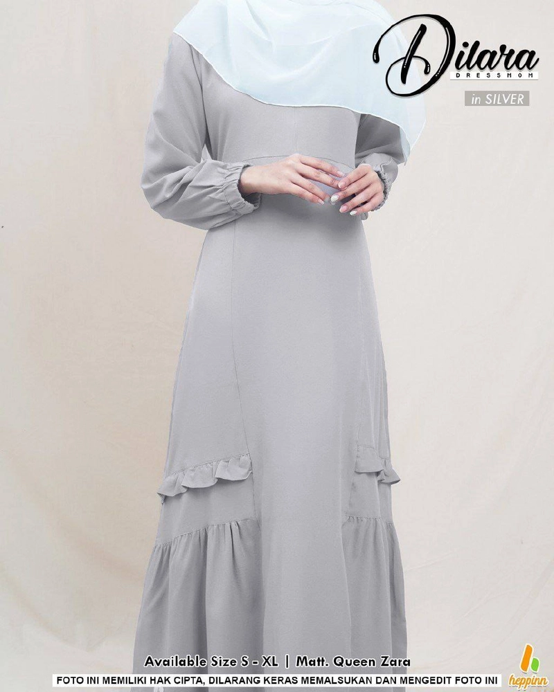 Product image Heppinn - Gamis DILARA XL Silver