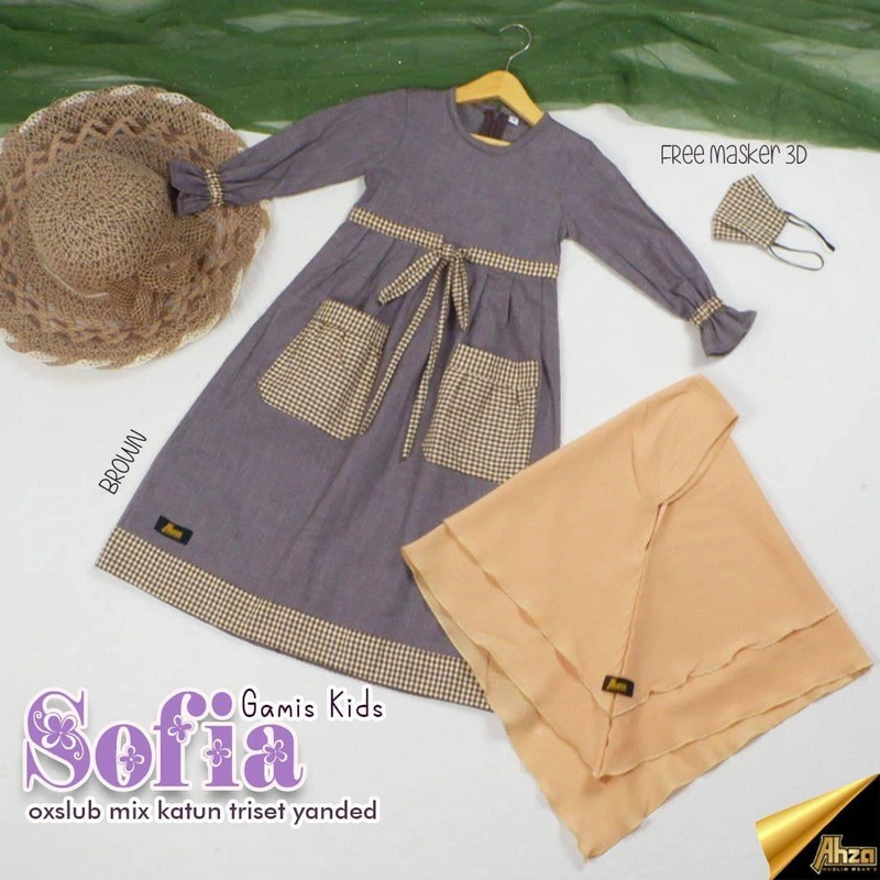 Product image Gamis Kids Sofia XS Brown