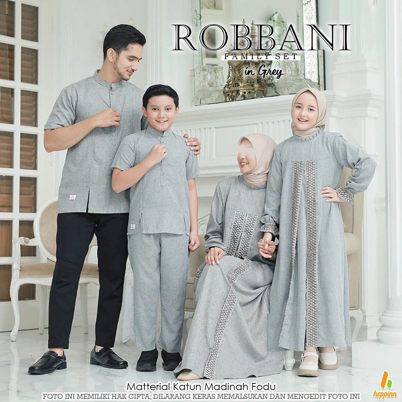 Product image Heppinn - FAMILY SET ROBBANI - KEMKO DAD XL WHITE