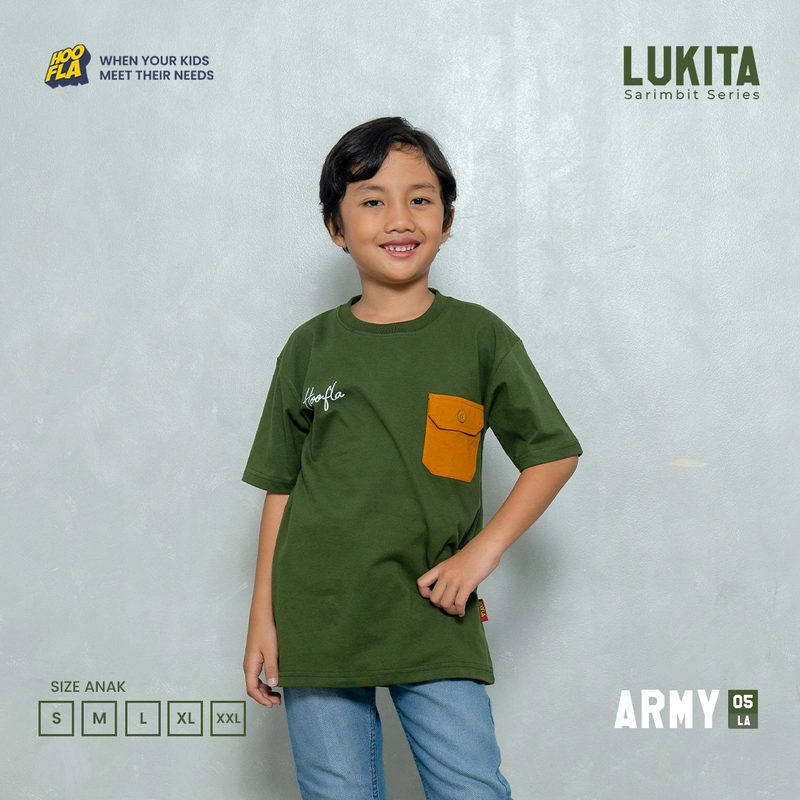 Product image Hoofla Official - Lukita Sarimbit Series Army M (LA 05) Army
