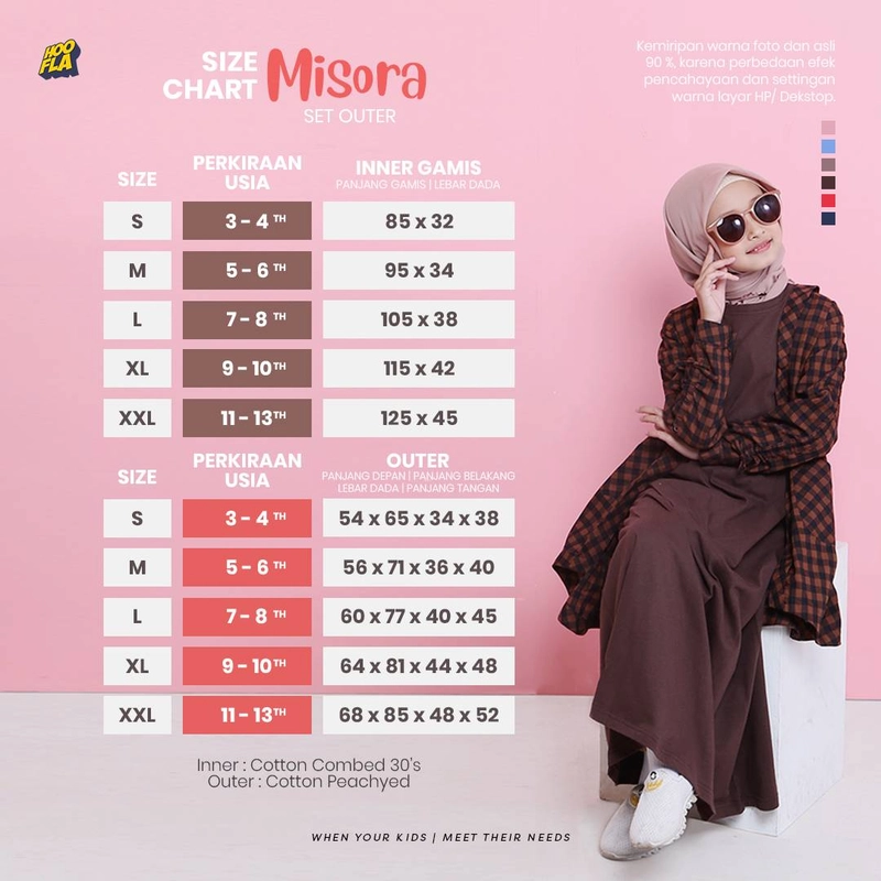 Product image Hoofla Official - Misora Set Outer M Brown