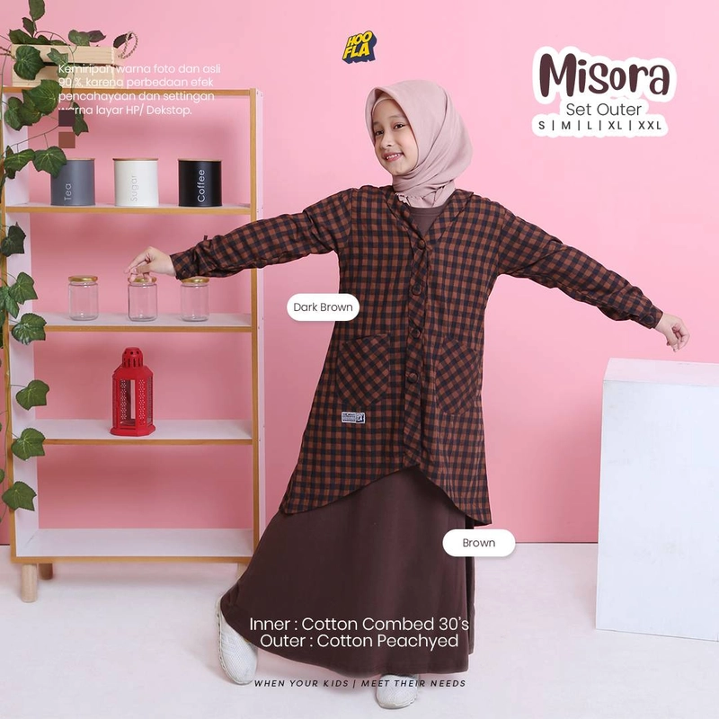Product image Hoofla Official - Misora Set Outer M Brown
