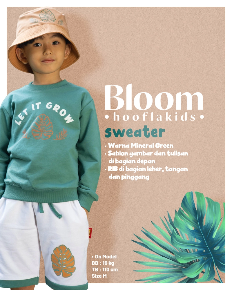 Product image Hoofla Official - Outerwear Bloom Series S BOS Mineral Green
