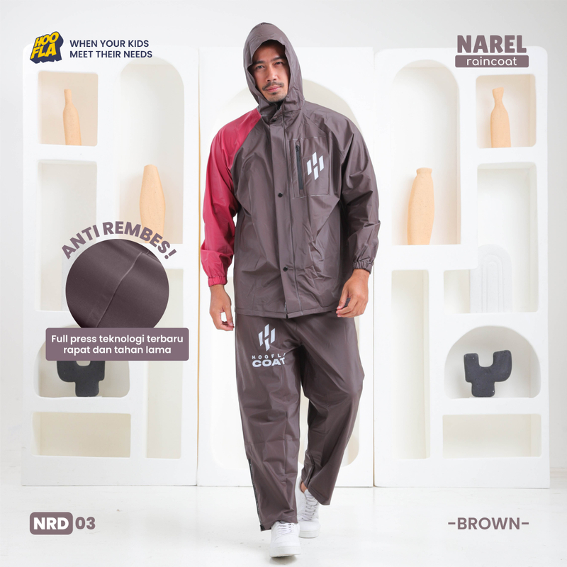 Product image Narel Raincoat all variant (NRD 03) Brown