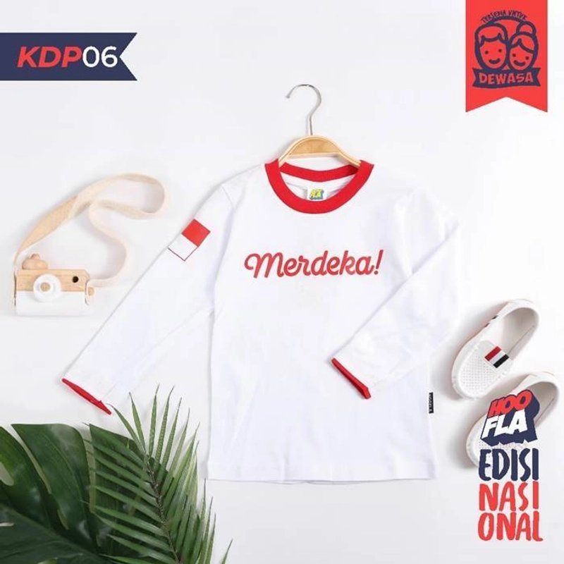 Product image Hoofla Kaos Dewasa Panjang KDP 06 Putih XXL