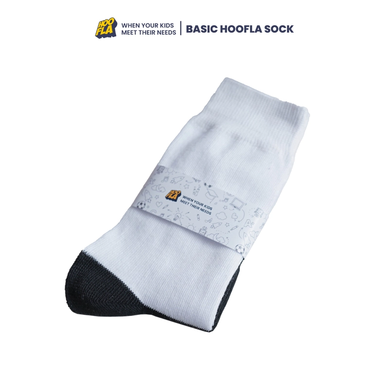 Product image New Basic Hoofla Sock all variant Putih-Hitam