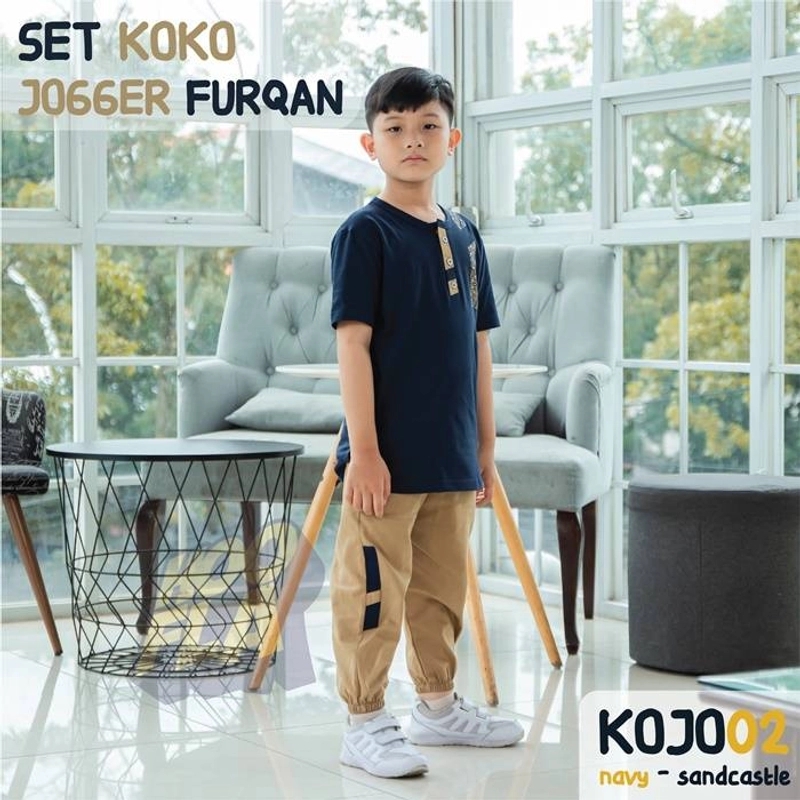 Product image Hoofla - KOJO 02 Koko Jogger Furqon XL Navy - Sandcastle