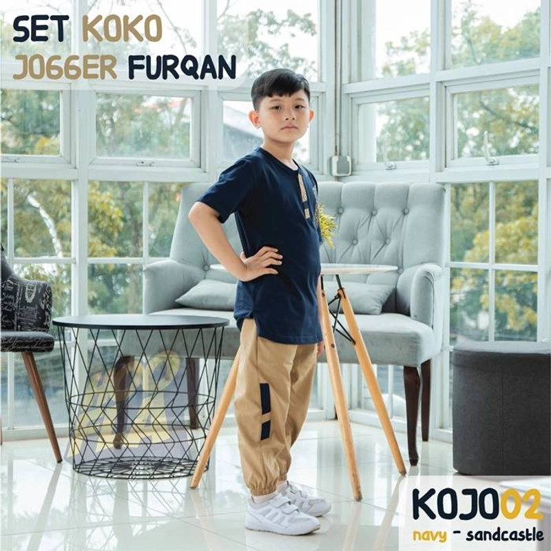 Product image Hoofla - KOJO 02 Koko Jogger Furqon XL Navy - Sandcastle