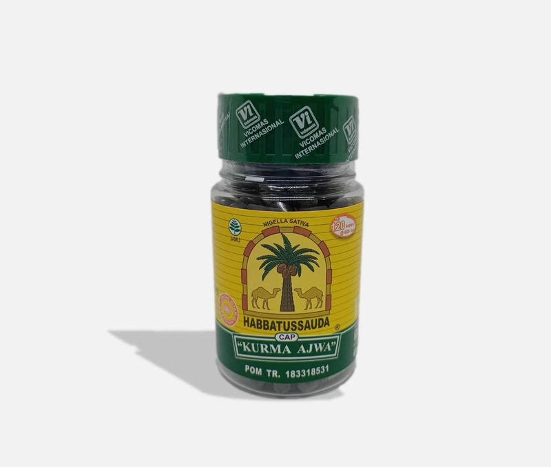 Product image ToqoHerbal - Habbatussauda Kurma Ajwa 100 Kps