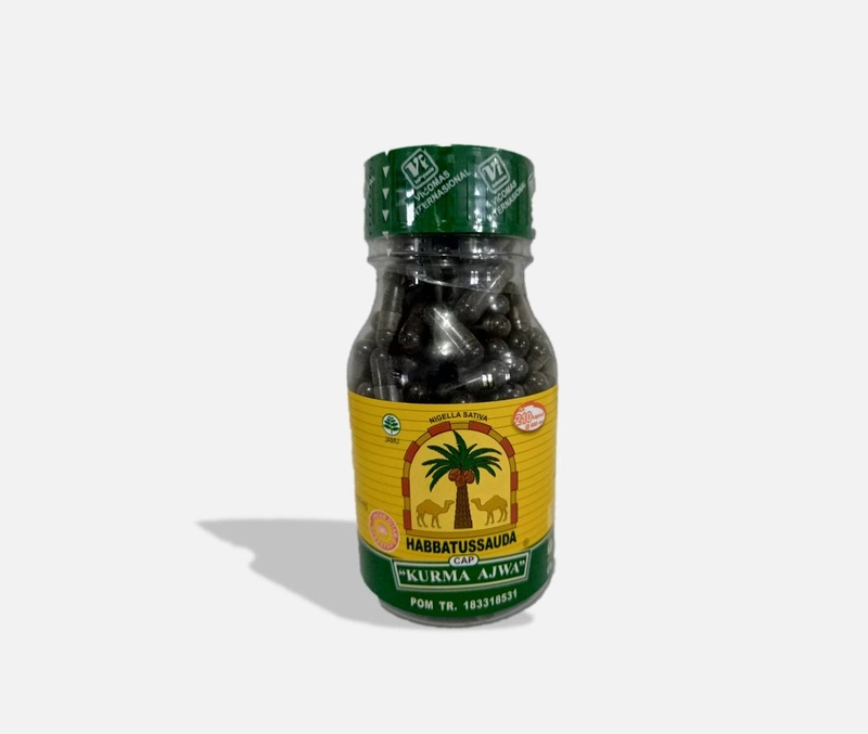 Product image ToqoHerbal - Habbatussauda Kurma Ajwa 100 Kps