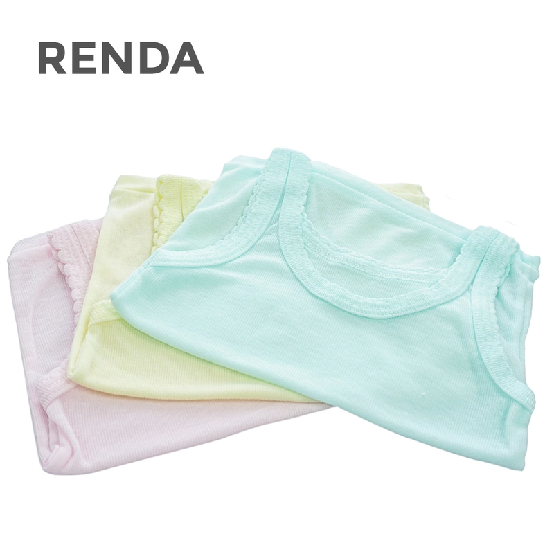 Product image Liebe - Paket Usaha 12 pcs Singlet - Warna Baby BABY (0-10) 3color (pink, yellow, tosca) 12 pcs