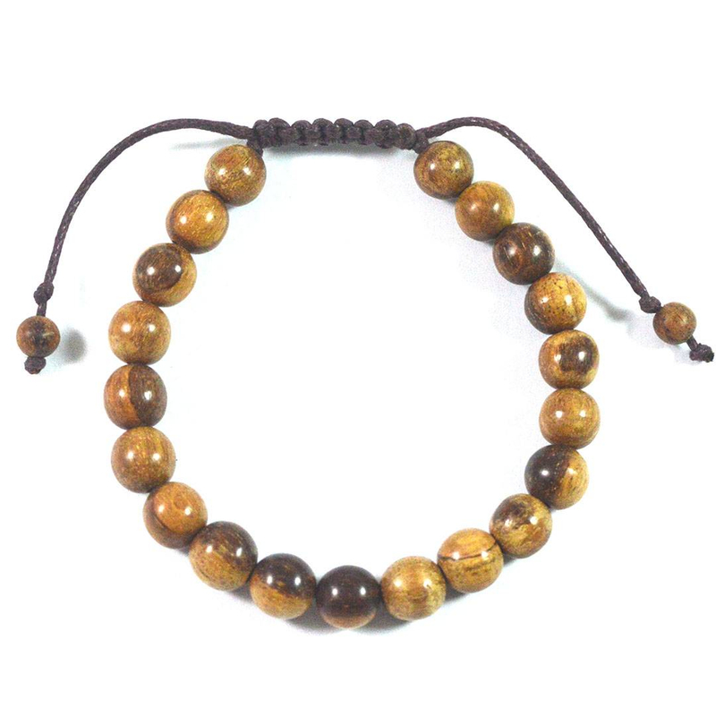 Product image Indahcraft - Gelang Kayu Gaharu Model Syambala 8 Mm Cokelat