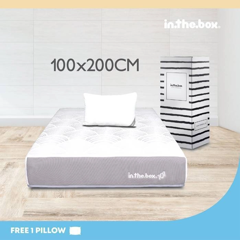 Product image INTHEBOX - Kasur Spring Bed 101 Ukuran 100x200 Cm (Super Single) 100 X 200 Cm White