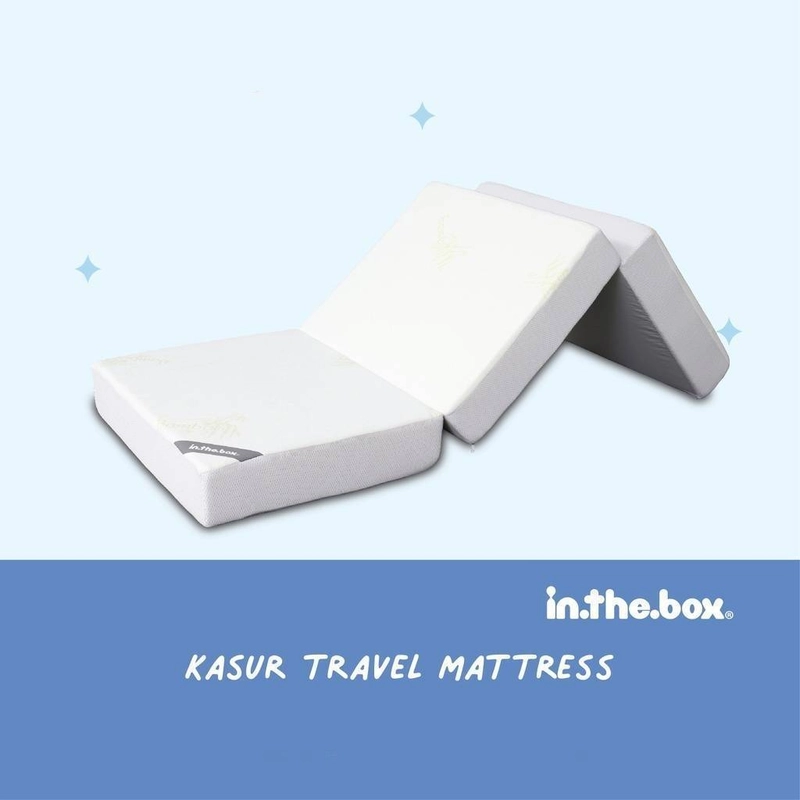 Product image Inthebox - Kasur Busa Travel Lipat 3 F388KL-L31P-080NTR 80 x 200 cm White