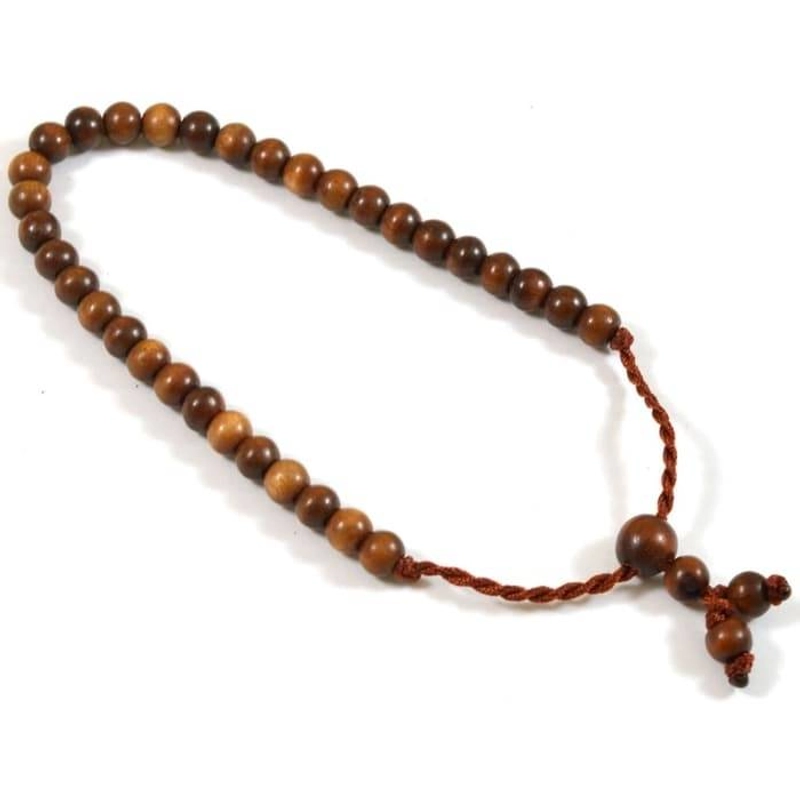 Product image Indahcraft - Gelang Tasbih Kayu Setigi 19 Cm Cokelat Bulat