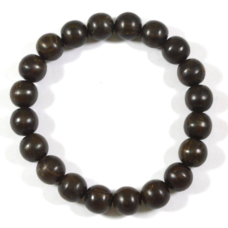 Product image Indahcraft - Gelang Kayu KalimosodAsli Natural Alami 19 Cm Hitam