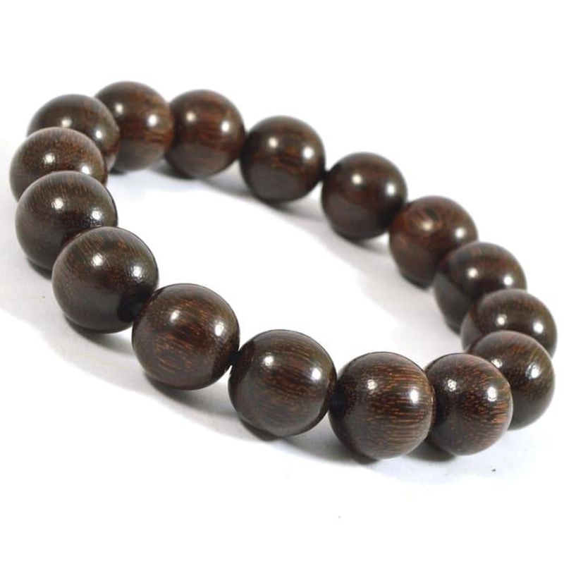 Product image Indahcraft - Gelang Galih Asem Asli Natural 10 Mm Coklat Tua