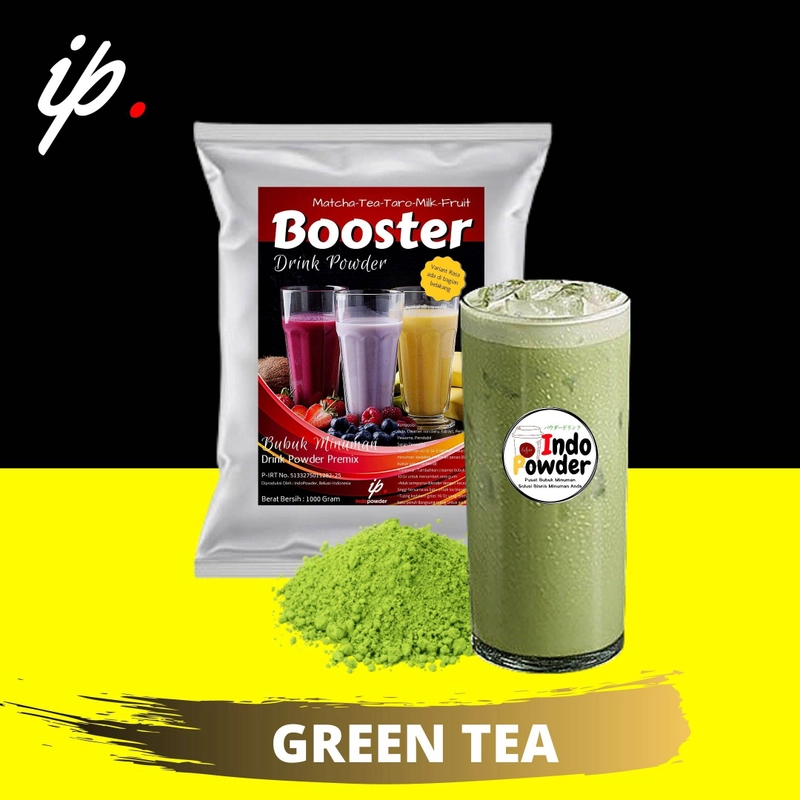 Product image Indopowder - Booster 1kg Green Tea Matcha 1kg Green Tea Matcha