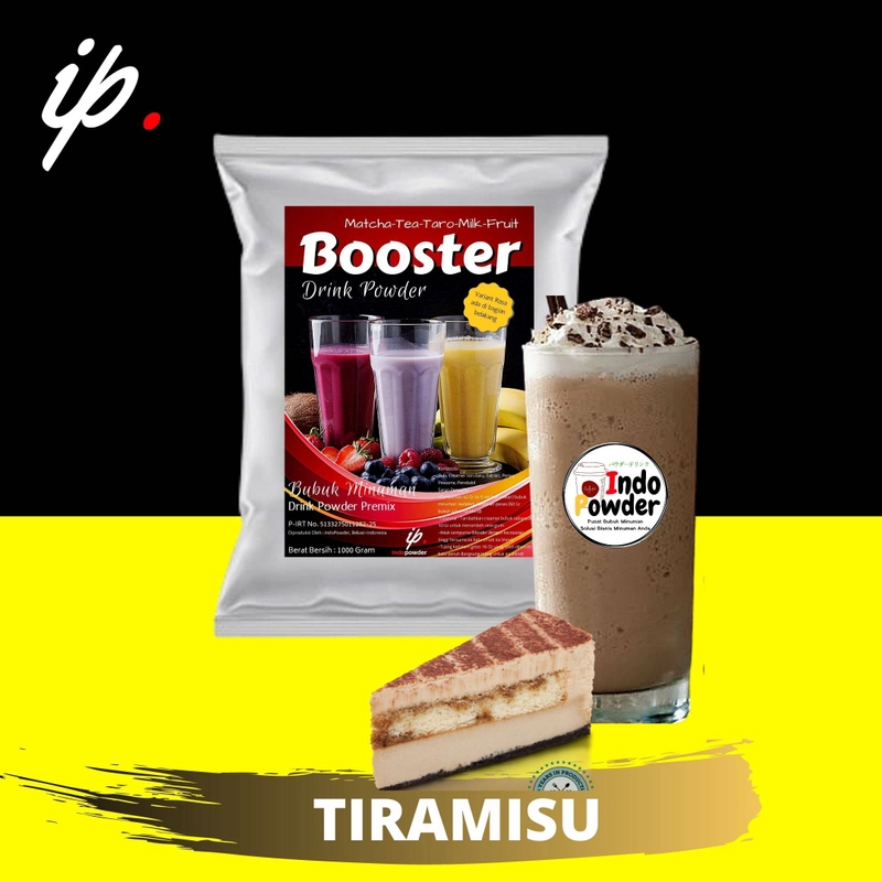 Product image Indopowder - Booster 1kg Tiramisu