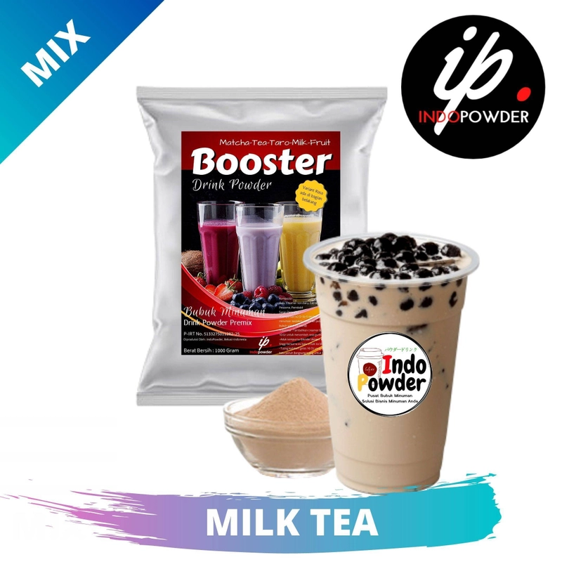 Product image Indopowder - Booster 1kg Milk Tea