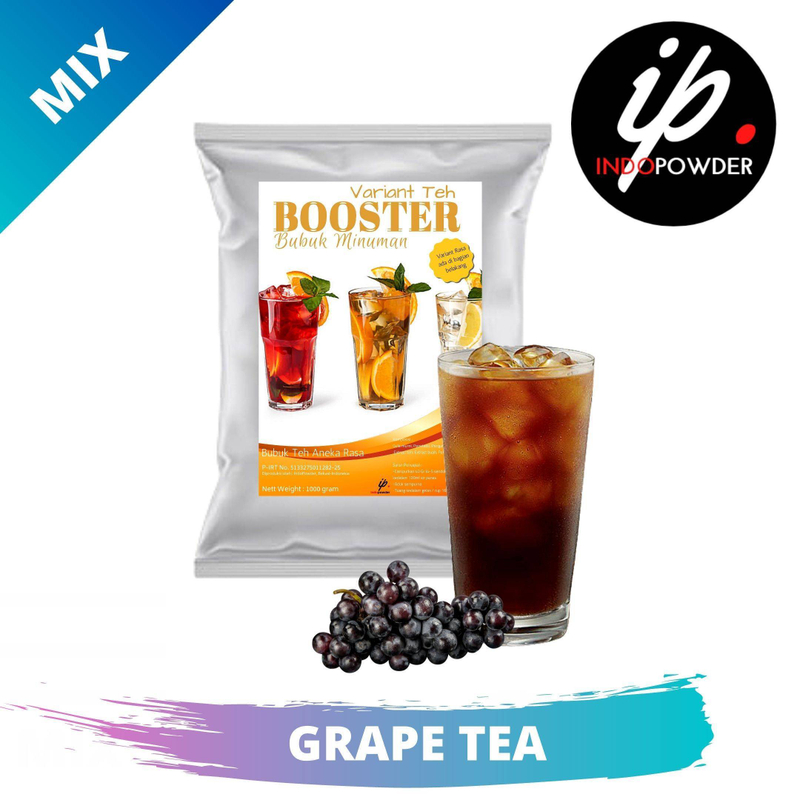 Product image Indopowder - Booster 1kg Grape Tea