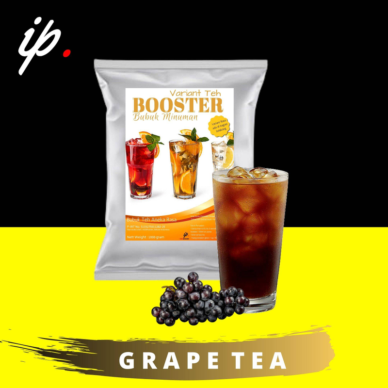 Product image Indopowder - Booster 1kg Grape Tea