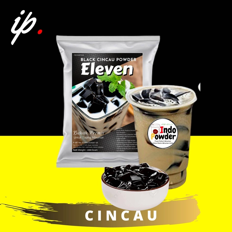 Product image Indopowder - Eleven Topping Cincau Hitam 1kg