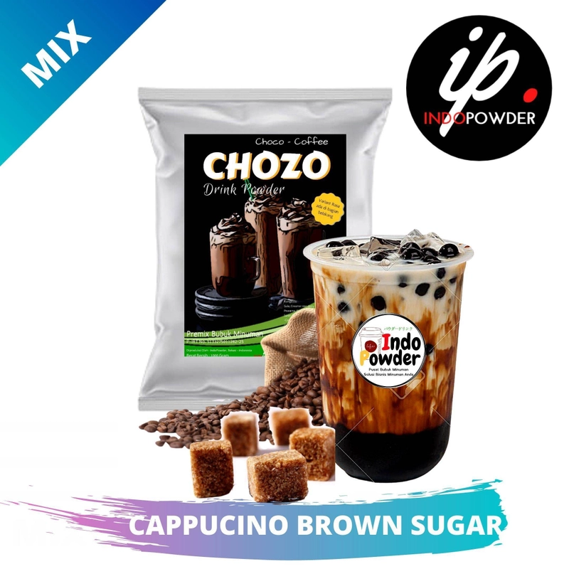 Product image Indopowder - Chozo Cappucino Brown Sugar 1kg
