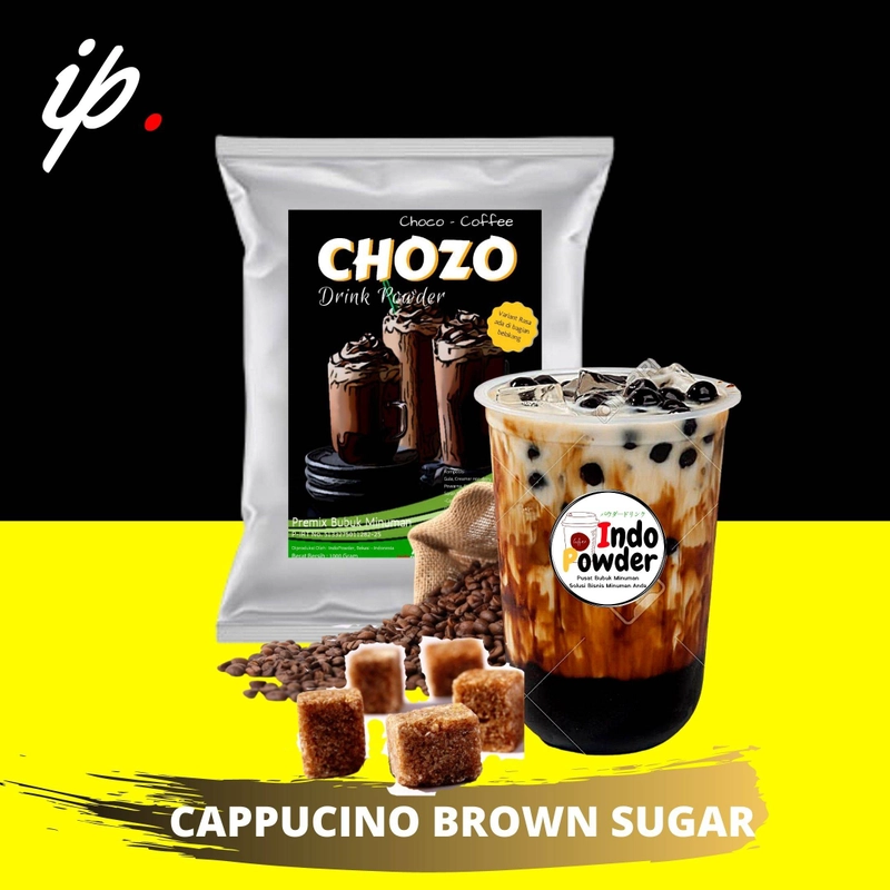 Product image Indopowder - Chozo Cappucino Brown Sugar 1kg