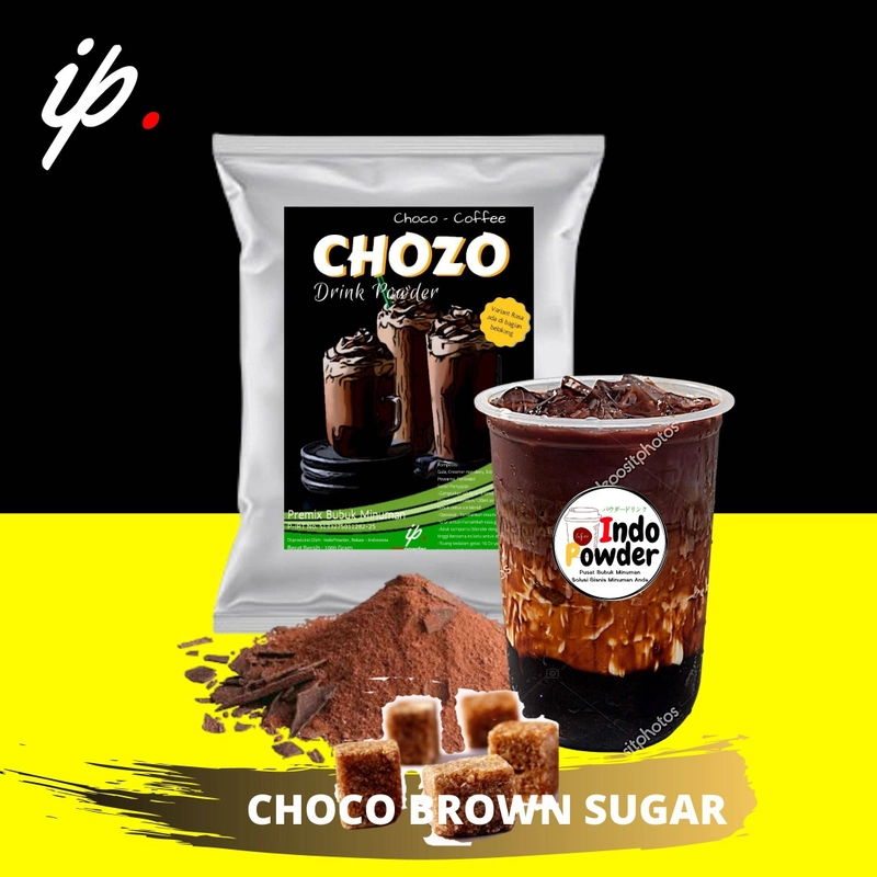 Product image Indopowder - Chozo Choco Brown Sugar 1kg