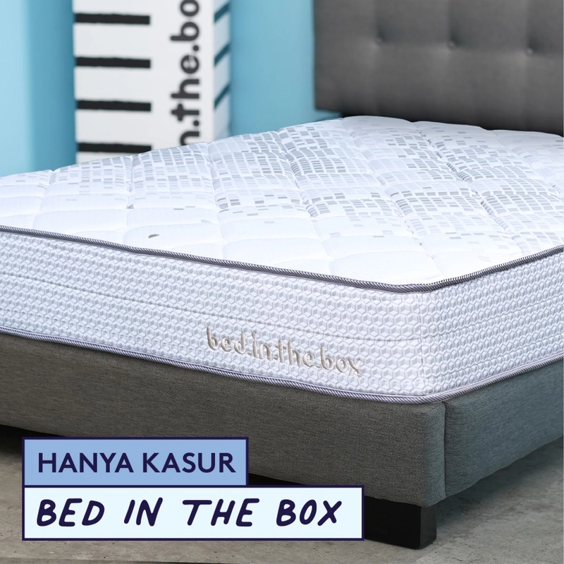Product image Inthebox - Kasur Spring Bed In The Box Free Bantal Garansi 10 Free Bed To Go 90 x 200 cm Putih