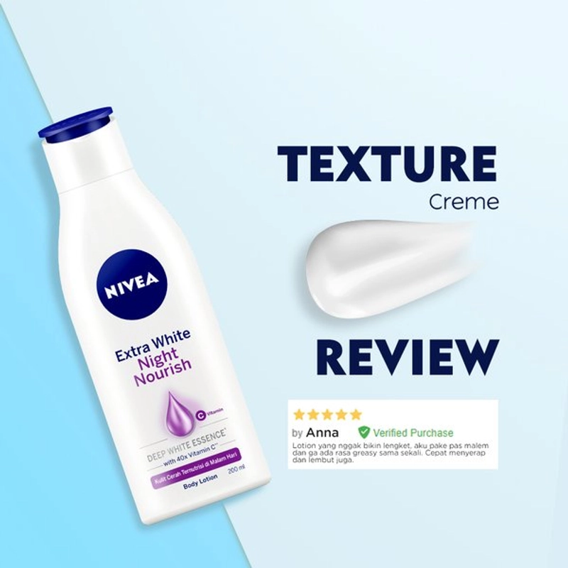Product image Nivea - NBO Night Nourish Lotion 200ml Body Serum