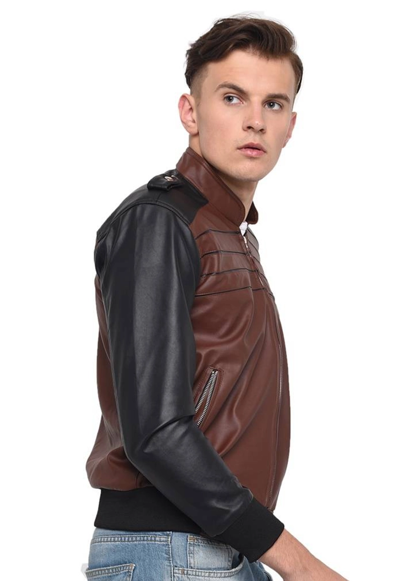 Product image Java Seven Jaket Viena Pria HJN 024 L Coklat