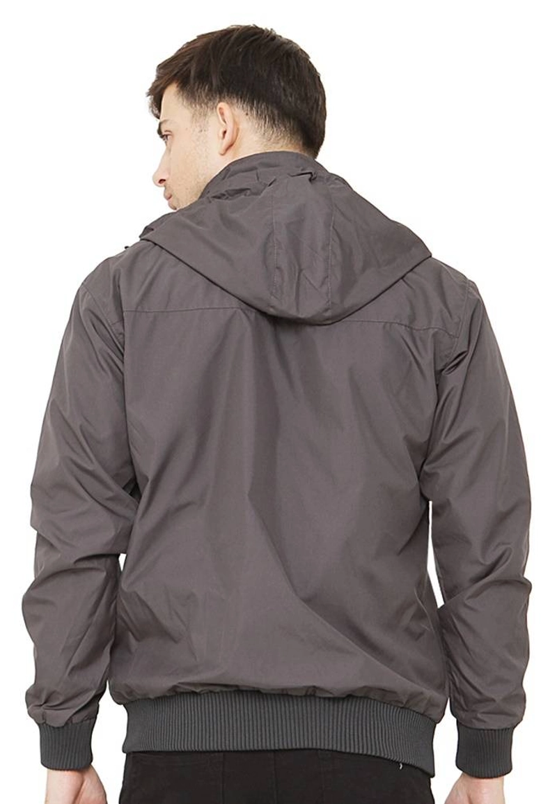 Product image Java Seven Jaket Taslan Pria IRF 002 One Size fit to L Navy Kombinasi