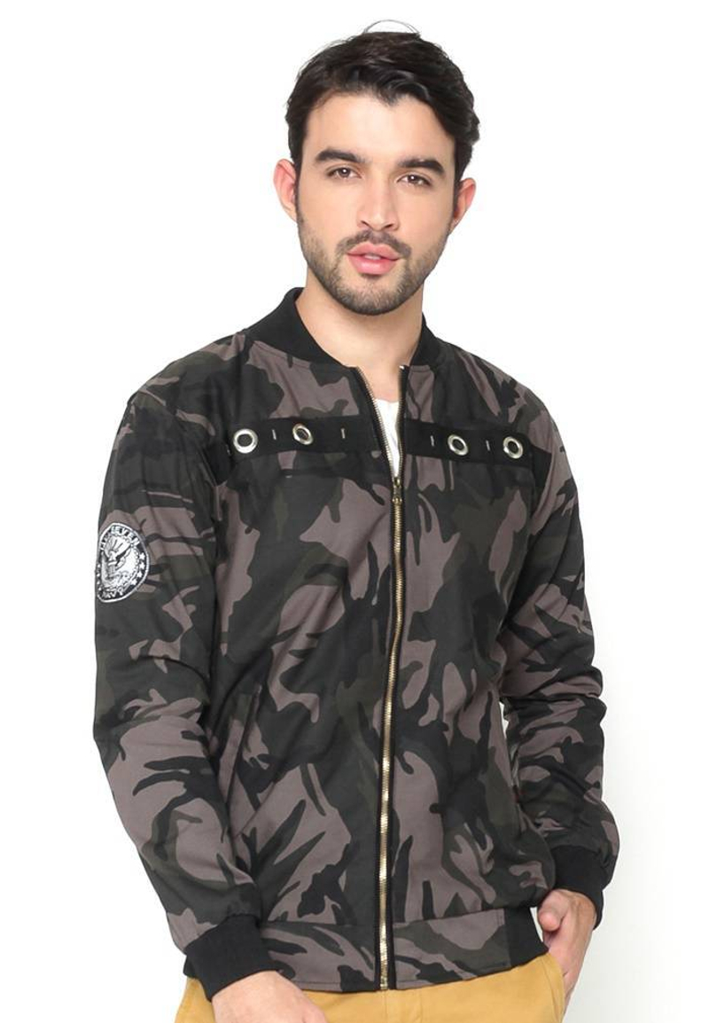 Product image Java Seven Jaket Twill Pria ISL 991 L Army