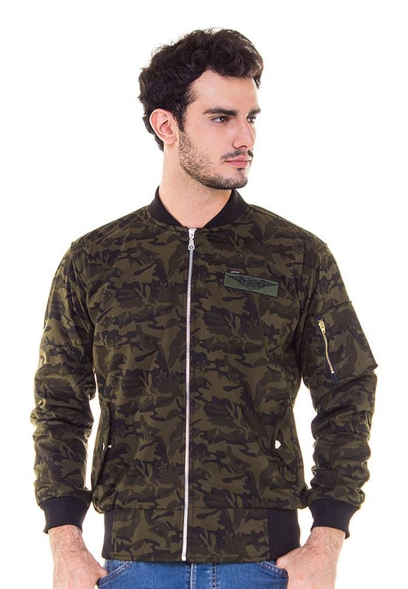 Product image Java Seven Jaket Twill Pria ISL 998 L Army