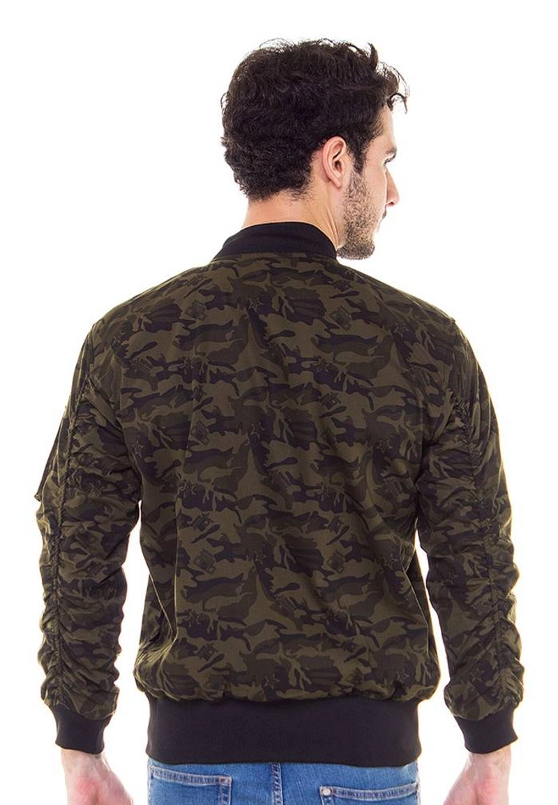 Product image Java Seven Jaket Twill Pria ISL 998 L Army