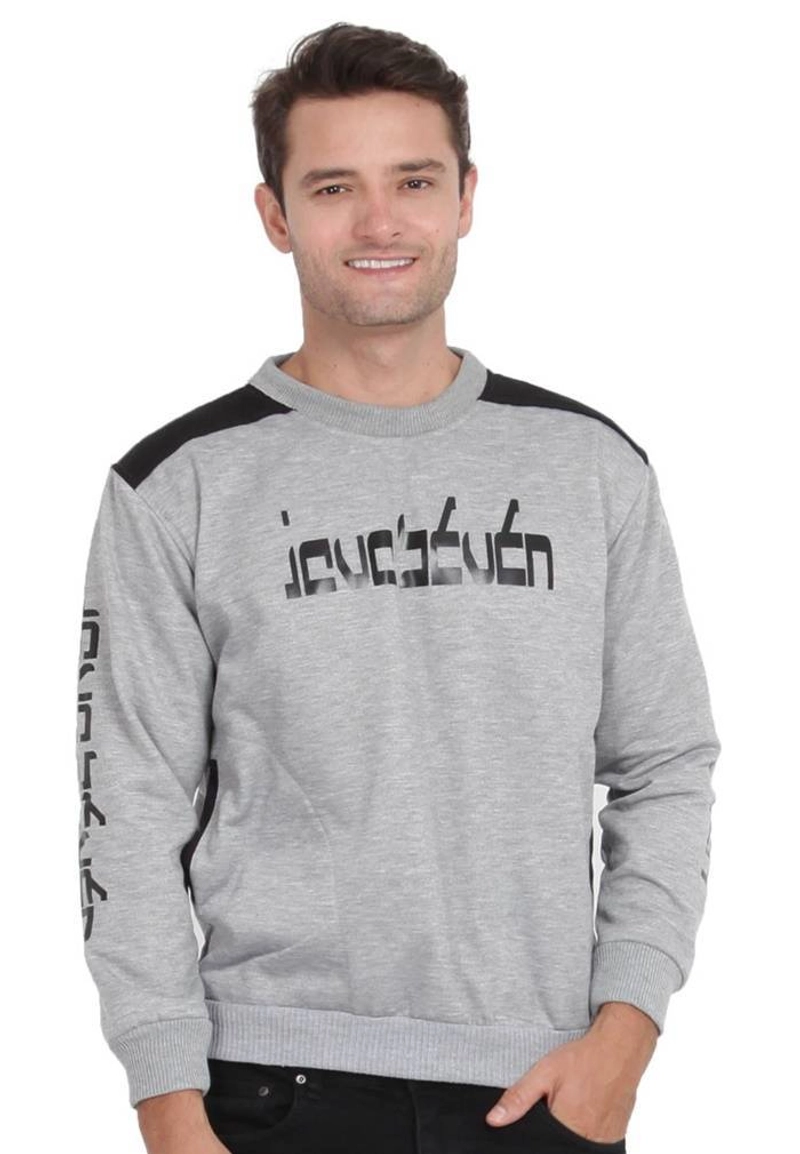 Product image Java Seven Sweater Fleece Pria MOY 002 L Abu