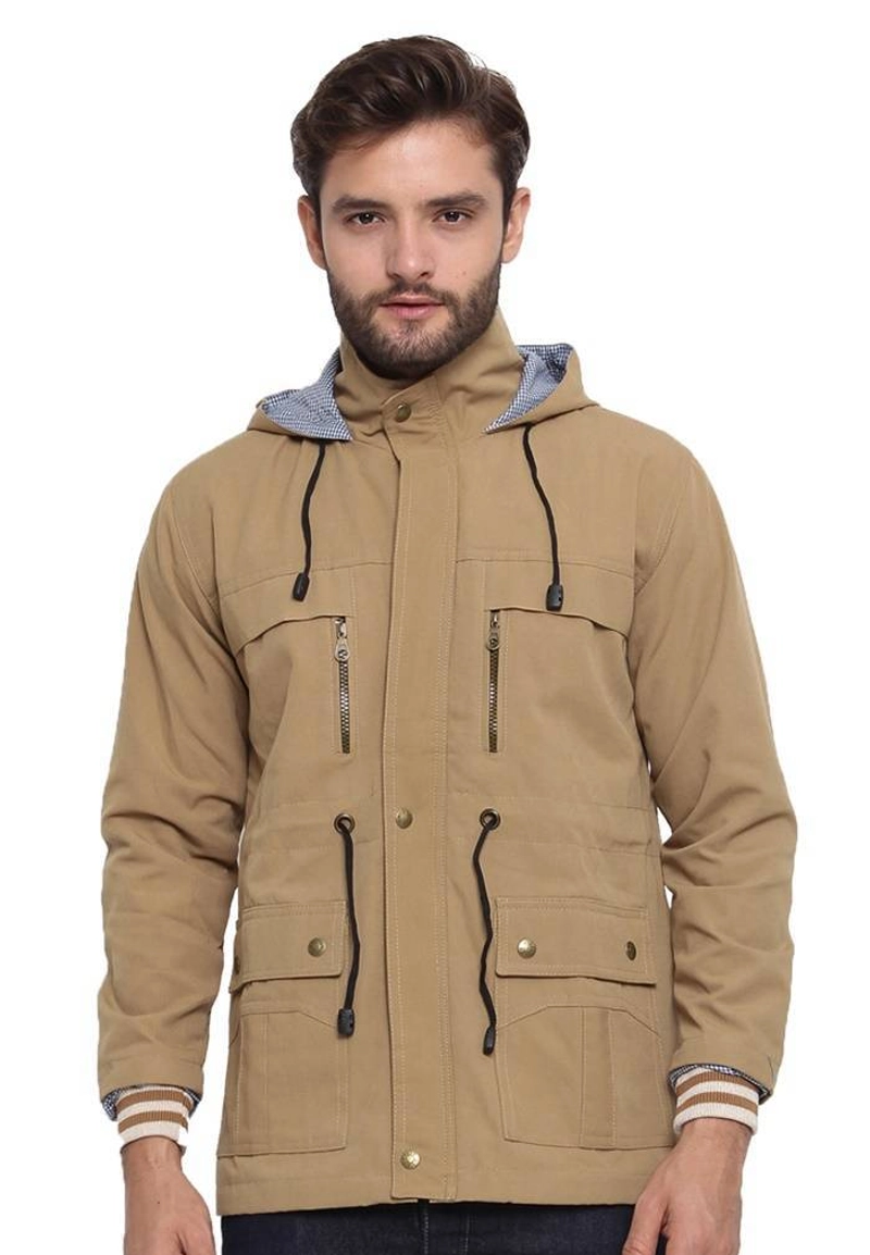 Product image Java Seven Jaket Baby Canvas Pria SHD 002 L Coklat