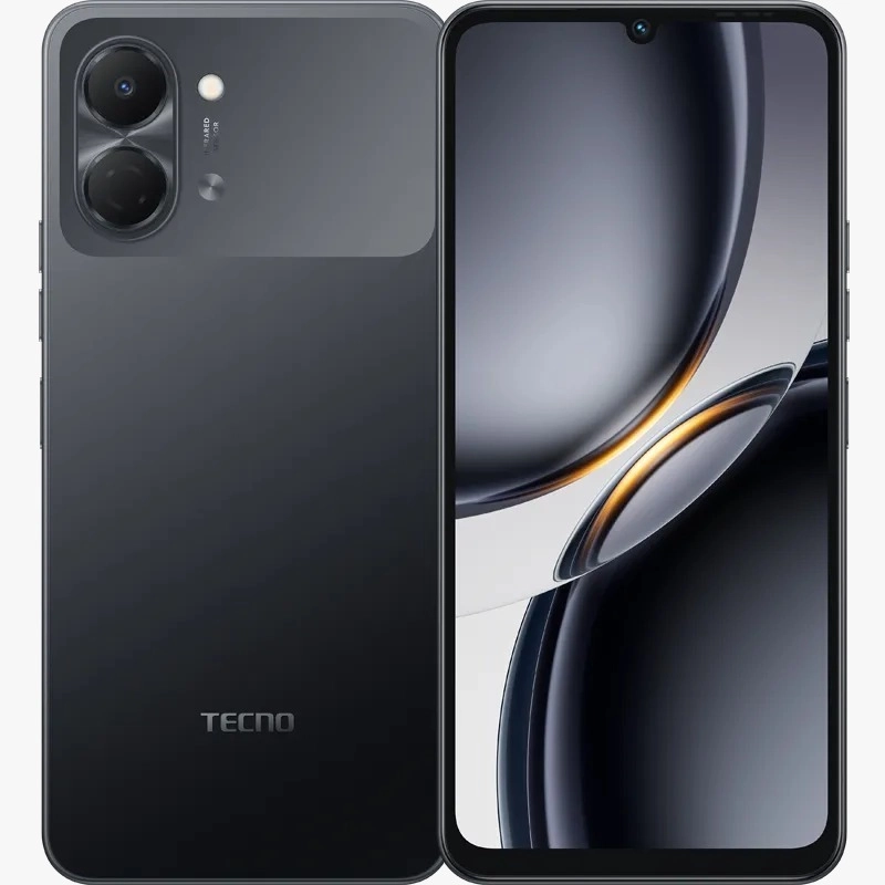 Product image [jikalaku] tecno Spark Go3 Android 15 5000mAh Garansi Resmi 4/64GB Ink Black