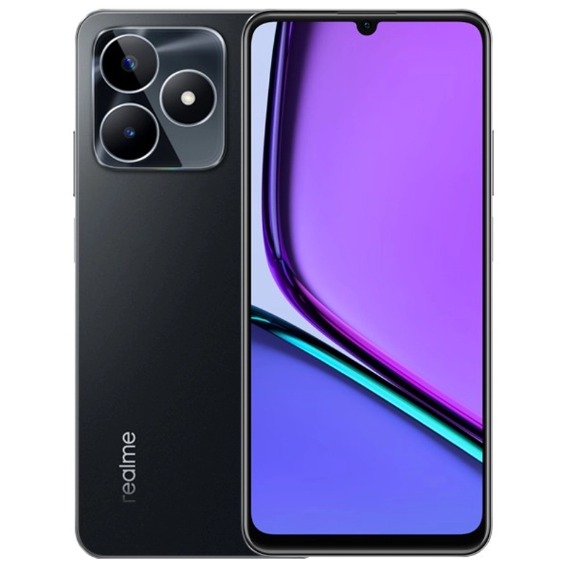 Product image realme C51s all variant Mighty Black