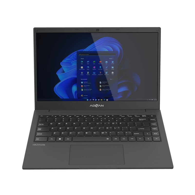 Product image Advan Laptop Soulmate 4/128GB Intel N4020 Windows 11 all variant Black