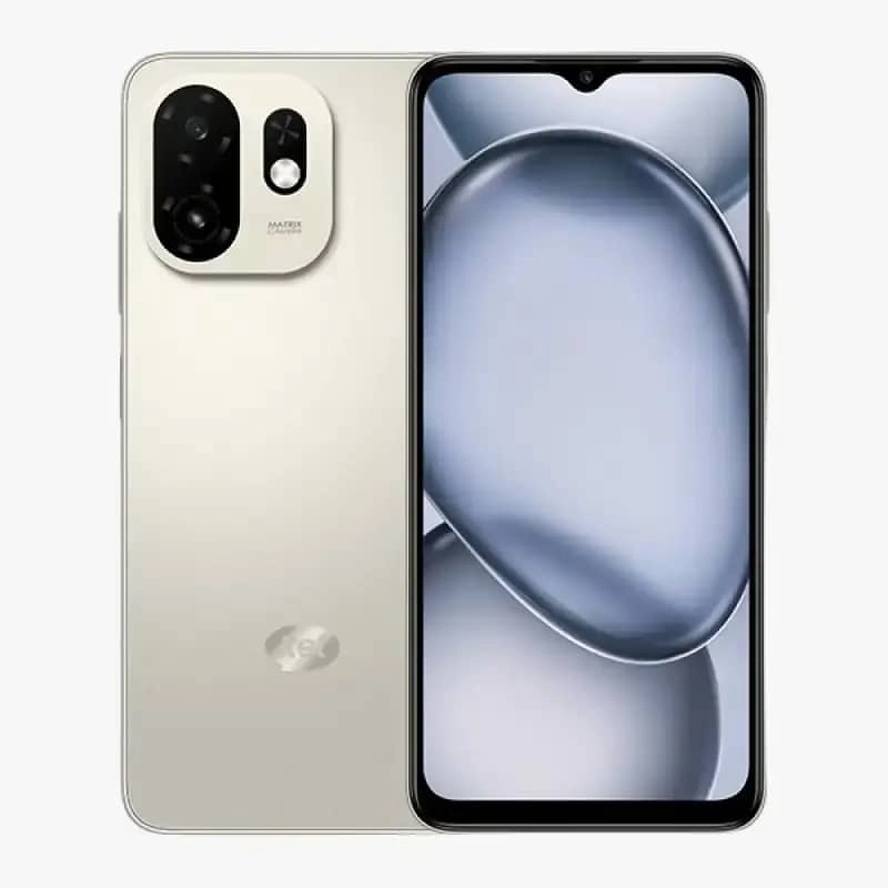 Product image [jikalaku] itel A100C UNISOC T7100 IPS LCD 6.6 inci Garansi Resmi 4/64GB Titanium Gold