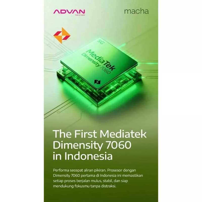 Product image [jikalaku] ADVAN S50 Macha 5G 8/256GB UFS 3.1 Black Garansi Resmi all variant all variant