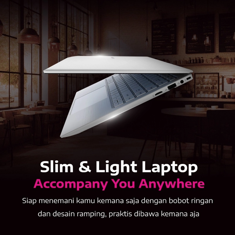 Product image [jikalaku] Advan Soulmate X 14 Inch FHD | AMD 3020e Garansi Resmi all variant White