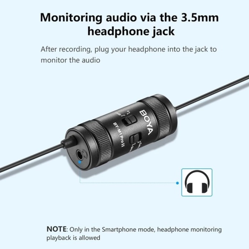 Product image BOYA BY-M1 Pro ll Lavalier Microphone all variant all variant