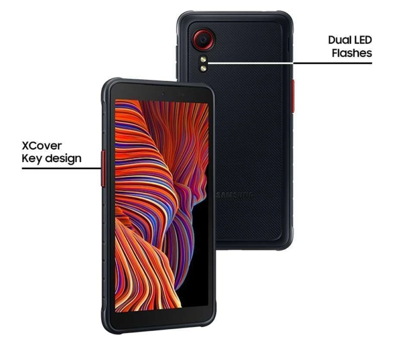 Product image Samsung Galaxy XCover 5 4/64GB Black Garansi Resmi all variant all variant