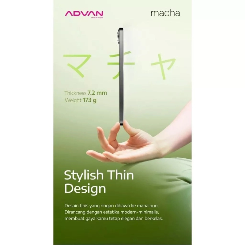 Product image [jikalaku] ADVAN S50 Macha 5G 8/256GB UFS 3.1 Black Garansi Resmi all variant all variant