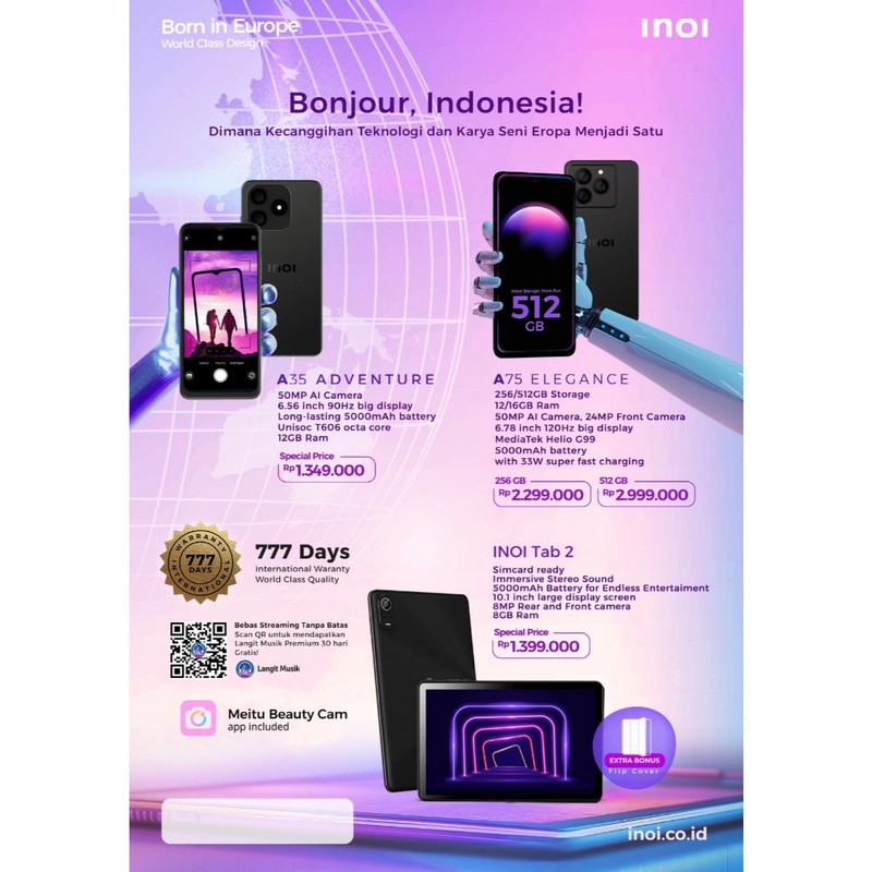 Product image [jikalaku] INOI Tab 2 4/64 Garansi Resmi all variant all variant