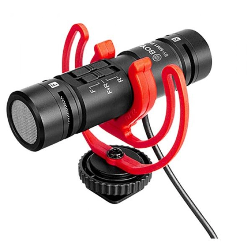 Product image BOYA BY-MM1/MM1+/MM1 Pro Mikrofon Video Senapan Cardioid Ringkas Microphone untuk Ponsel Pintar DSLR PC Camcorder Vlog MM1 all variant